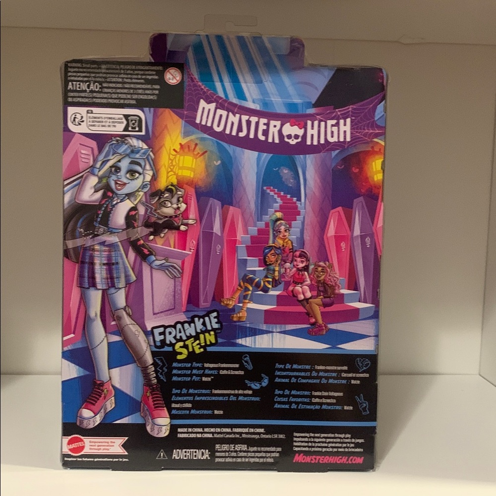 Monster High G3 Frankie Stein Doll, Generation 3 Monster High 2022 - Picture 3 of 4
